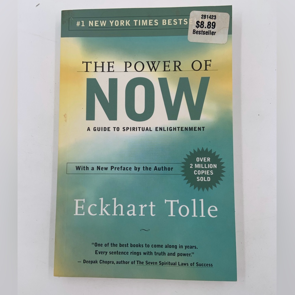🌹New Listing🌹VGUC The Power of Now - book by Eckhart Tolle - NYT Bestseller
